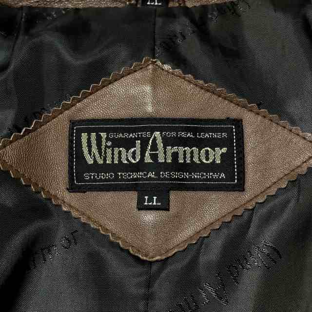 お歳暮 ウィンドアーマー WIND ARMOR サイズLL - ダークブラウン