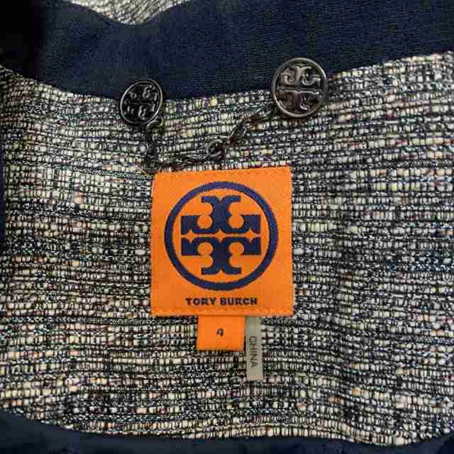 トリーバーチ TORY BURCH ジャケット サイズ4 S レディース 美品 - 黒