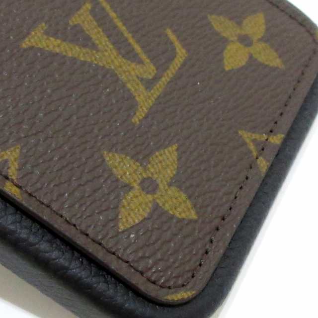 ルイヴィトン LOUIS VUITTON 携帯電話ケース モノグラム レディース 美品 IPHONEバンパー14PROMAX M82000  ノワール【中古】20231021