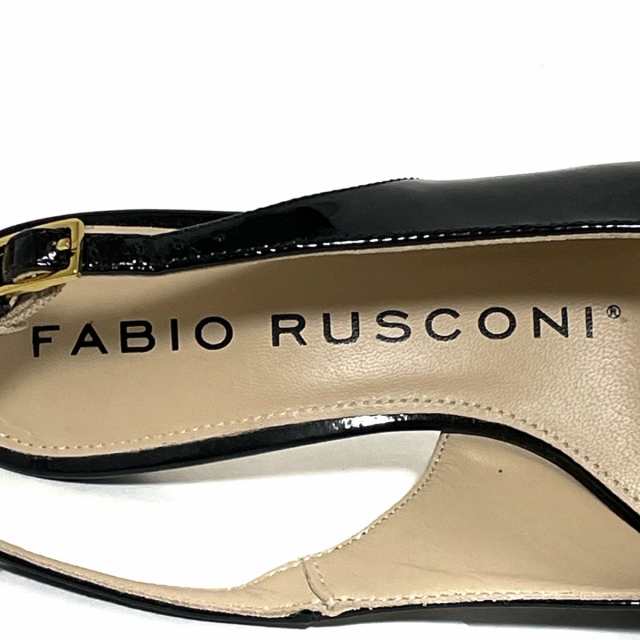 ファビオルスコーニ FABIO RUSCONI サンダル 35 レディース - 黒
