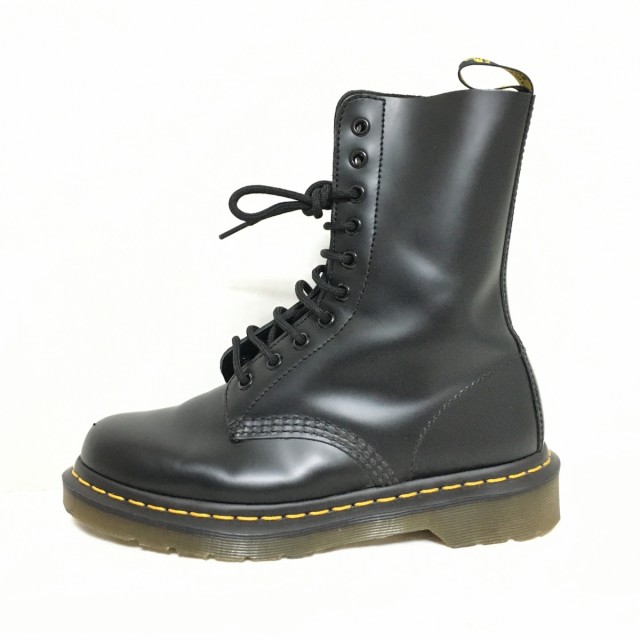 イングランド製】Dr.Martens ダブルベルトブーツ レザー 黒 UK5-