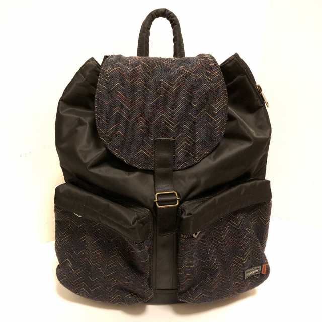 ポーター PORTER/吉田 リュックサック レディース 美品 タンカー 黒