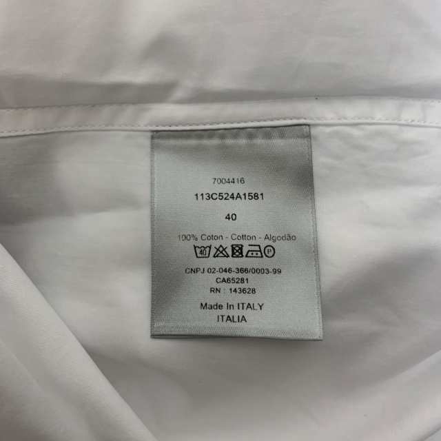 ディオール/クリスチャンディオール 長袖シャツ サイズ40 S メンズ 美