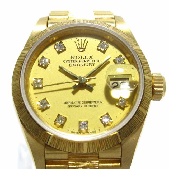 ロレックス ROLEX 腕時計 デイトジャスト 69278G レディース K18YG/金