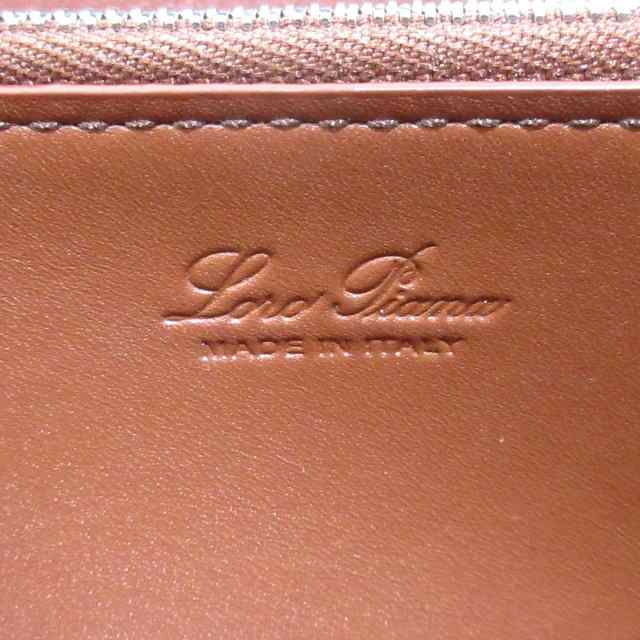 ロロピアーナ Loro Piana 財布 レディース クレスト FAL8860 ブラウン