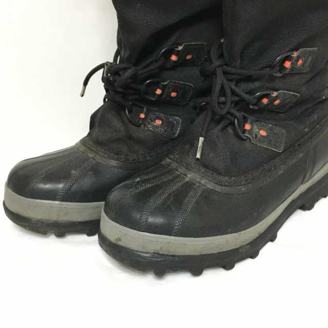 ソレル SOREL ブーツ 27 メンズ - 黒 ナイロン×ラバー×化学繊維 【中古