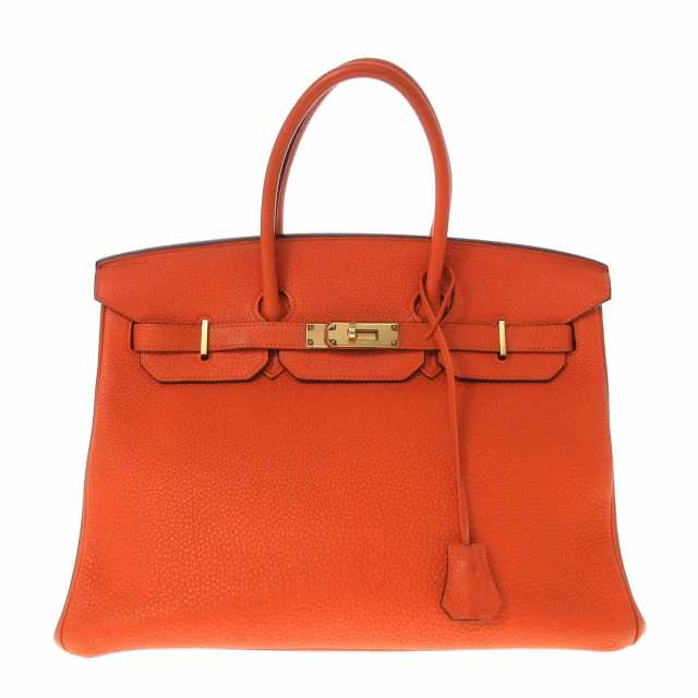 エルメス HERMES ハンドバッグ レディース バーキン35 オレンジ ...