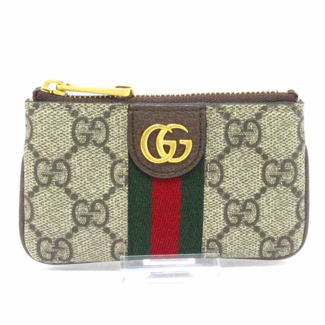 グッチ GUCCI コインケース レディース 美品 GGスプリーム 671722