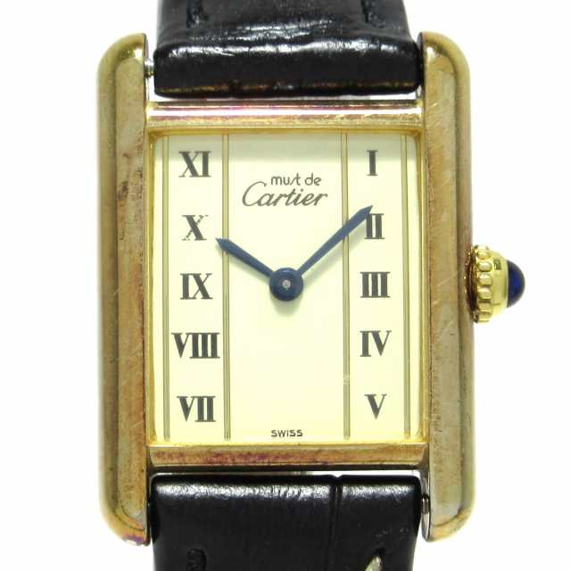 カルティエ Cartier 腕時計 マストタンク ヴェルメイユSM W1003053