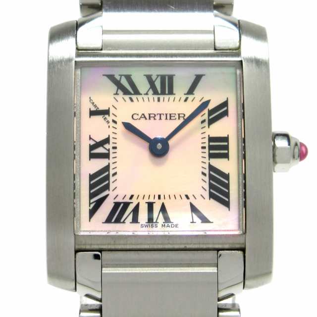 カルティエ Cartier 腕時計 美品 タンクフランセーズSM W51028Q3 ...