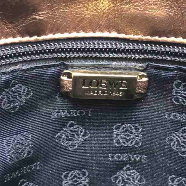 ロエベ LOEWE ショルダーバッグ レディース - ブロンズ ナッパレザー