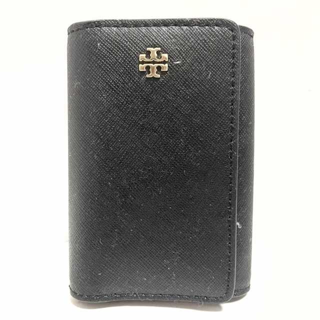 トリーバーチ TORY BURCH キーケース レディース - 黒 6連フック レザー【中古】20231001｜au PAY マーケット