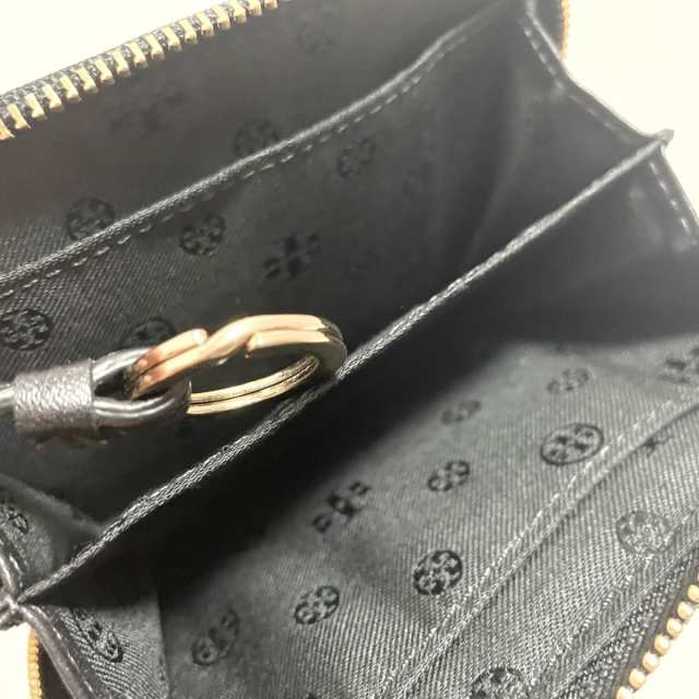 トリーバーチ TORY BURCH コインケース レディース 美品 - 黒 ラウンド