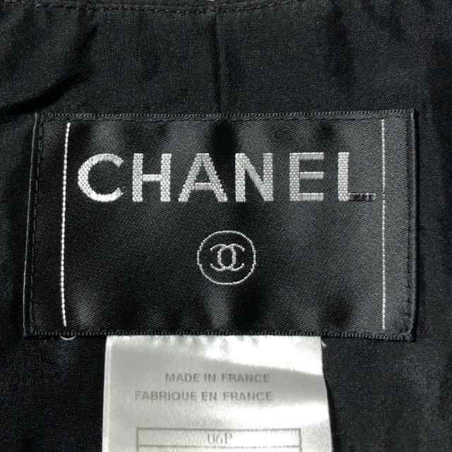 シャネル CHANEL ジャケット サイズ38 M レディース - P28687 黒【中古