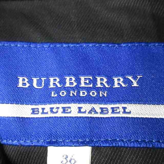 バーバリーブルーレーベル Burberry Blue Label コート サイズ36 S