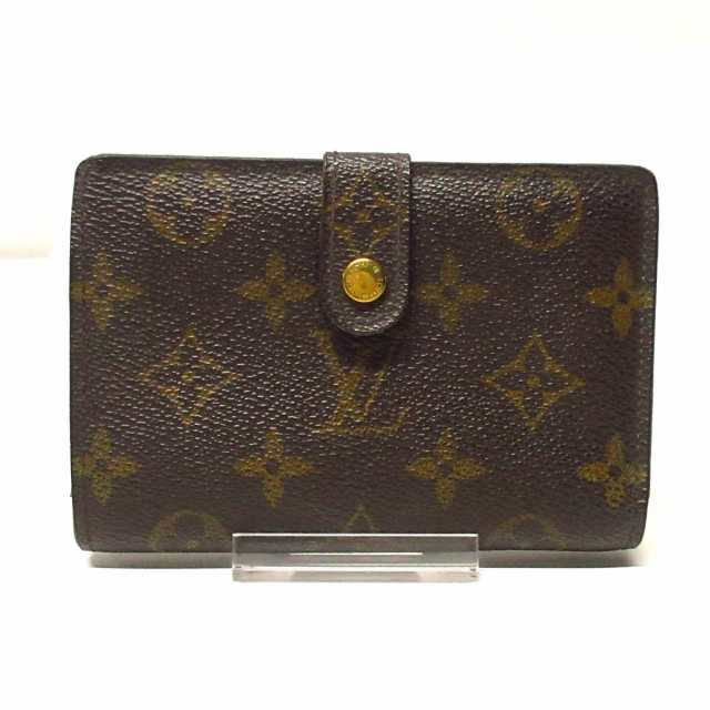 ルイヴィトン LOUIS VUITTON 2つ折り財布 モノグラム レディース ポルト モネ・ビエ ヴィエノワ M61663【中古】20231006の通販は 7,942円