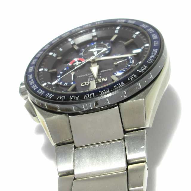 セイコー SEIKO 腕時計 ASTRON(アストロン) 8X53-0AX0-2 メンズ 黒【中古】20230922