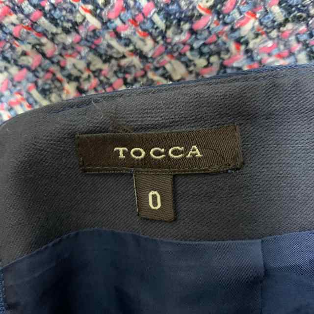 トッカ TOCCA スカート サイズ0 XS レディース 美品 - ダークネイビー