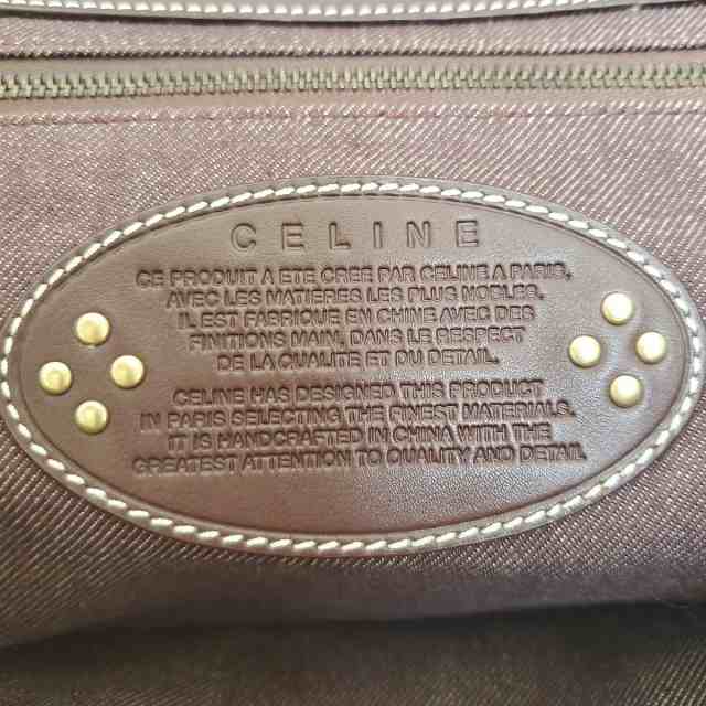 セリーヌ CELINE ハンドバッグ レディース マカダム柄/ラージシュー