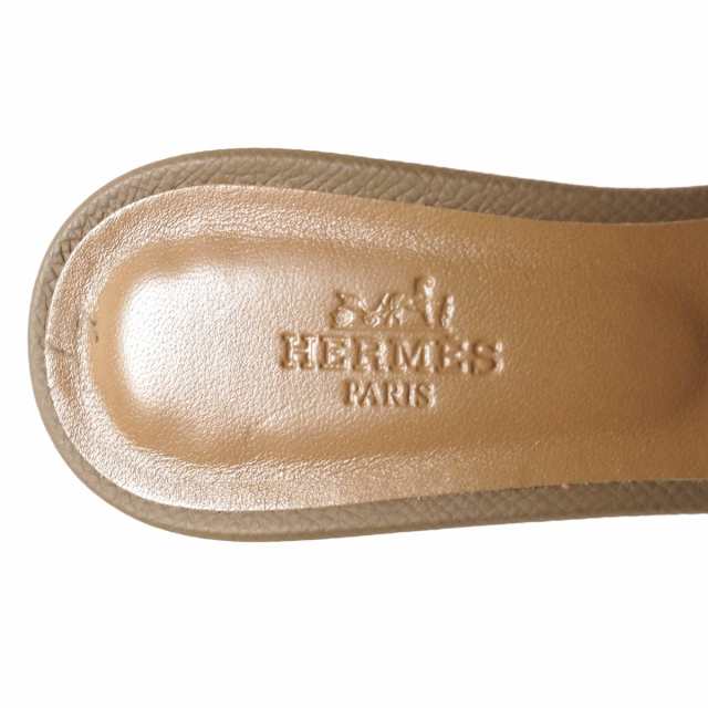 エルメス HERMES ミュール 35 1/2 レディース 美品 オアジス AF151215Z