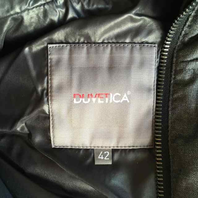 デュベティカ DUVETICA ダウンベスト サイズ42 M レディース FEBEDUE-wool ダークグレー 秋/冬【中古】20231003