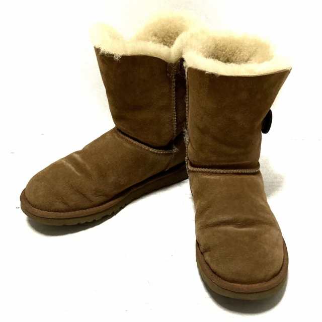 アグ UGG ブーツ W 6 レディース クラシックショート F19009G ベージュ