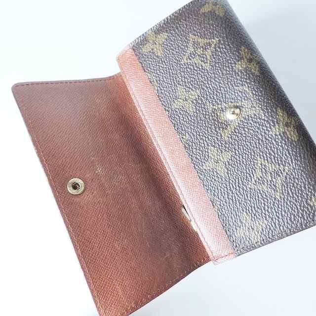 ルイヴィトン LOUIS VUITTON 2つ折り財布 モノグラム レディース