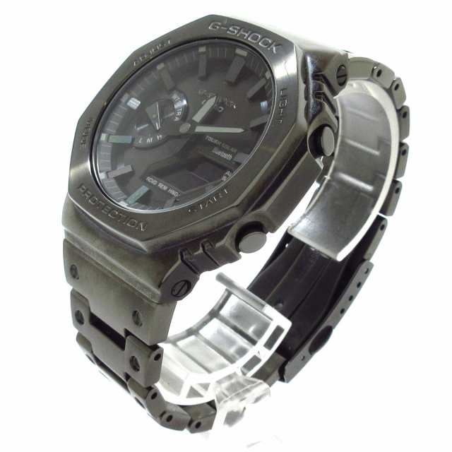 カシオ 腕時計 美品 G-SHOCK GM-B2100BD-1AJF メンズ FULL METAL