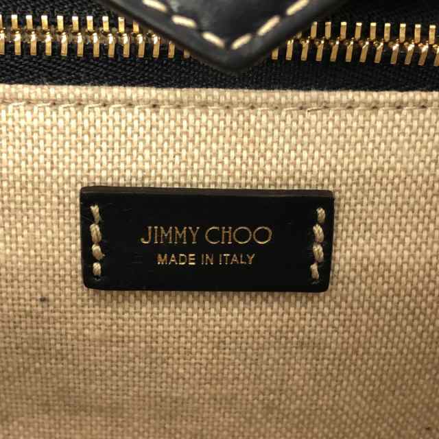 ジミーチュウ JIMMY CHOO ハンドバッグ レディース - ライトブルー×白