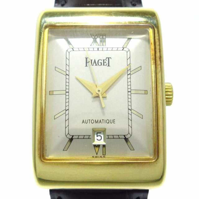 ピアジェ PIAGET 腕時計 レクタングル アランシェンヌ 18952 メンズ ...