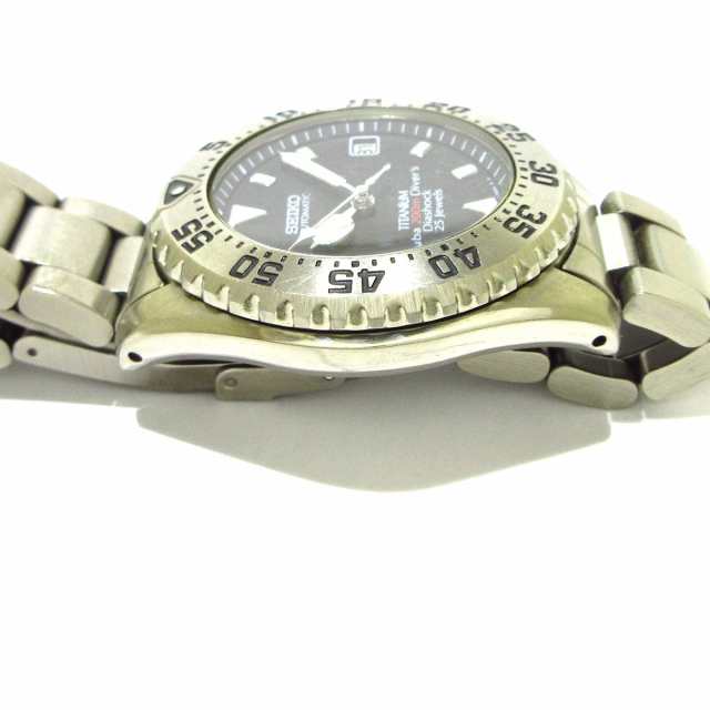 セイコー SEIKO 腕時計 SCVF001/4S15-7000 メンズ チタン/不動 黒