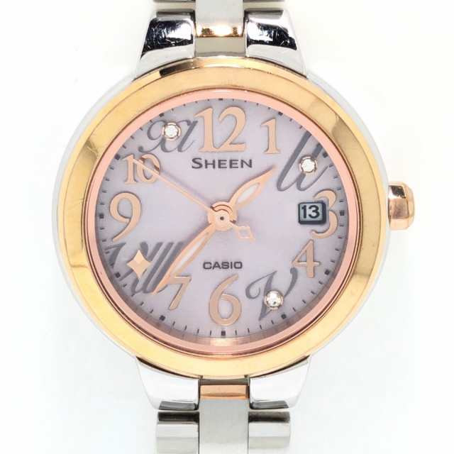 カシオ CASIO 腕時計 SHEEN(シーン) SHE-4506 レディース タフソーラー