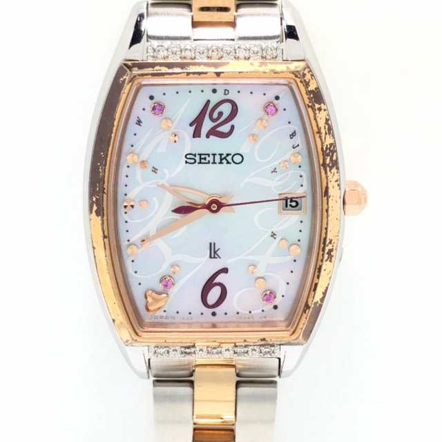 セイコー SEIKO 腕時計 LUKIA(ルキア) 1B32-0AH0 レディース