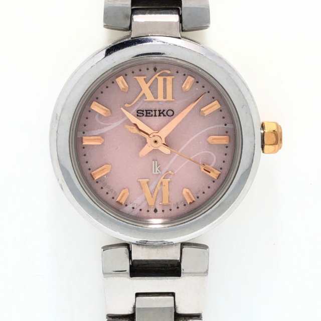 セイコー SEIKO 腕時計 LUKIA(ルキア) V117-0CE0 レディース 電波