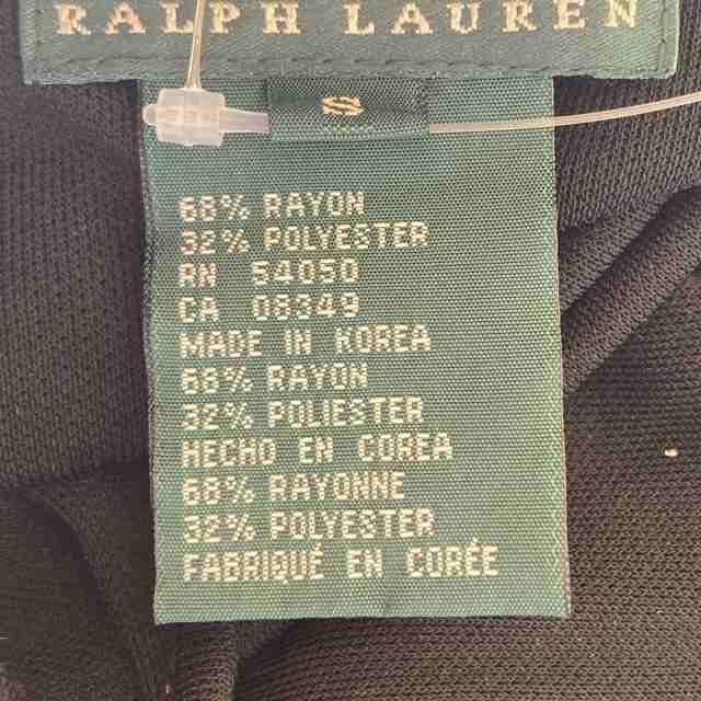 ラルフローレン RalphLauren ワンピース サイズS レディース - 黒 長袖 ...