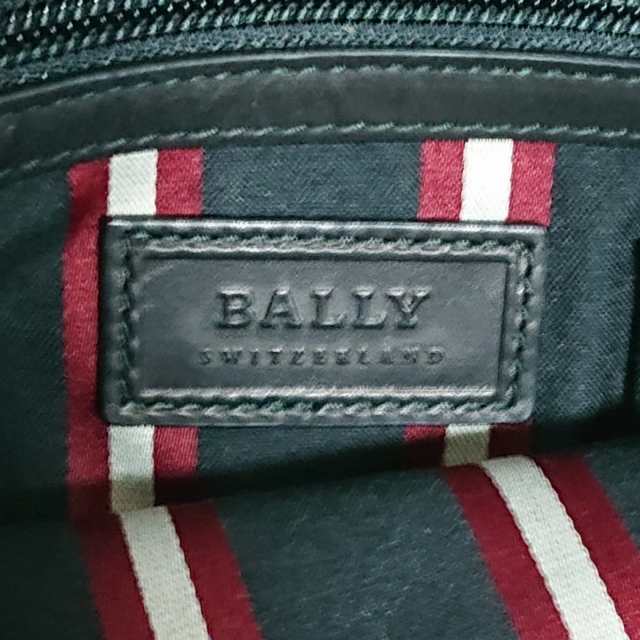 バリー BALLY ショルダーバッグ レディース 美品 - 黒×アイボリー