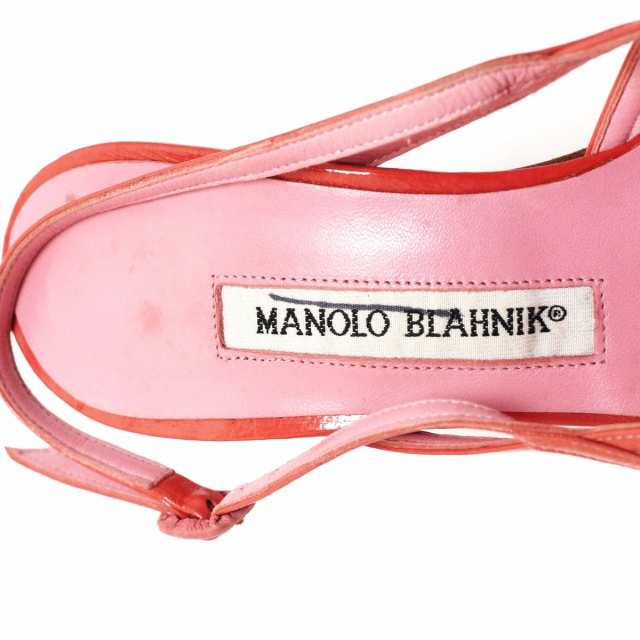 マノロブラニク MANOLO BLAHNIK サンダル 36 レディース 