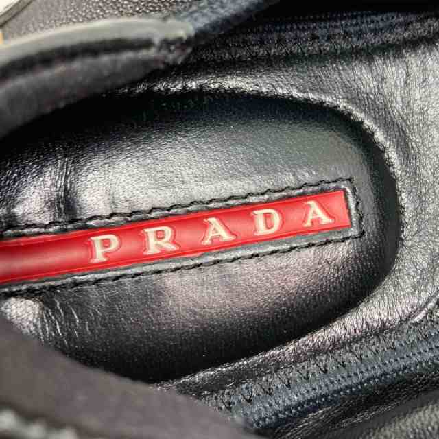 プラダスポーツ PRADA SPORT フラットシューズ 36 1/2 レディース - 黒