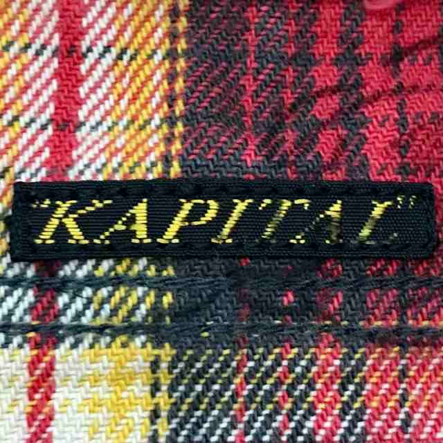 キャピタル KAPITAL ワンピース サイズS レディース - レッド×イエロー