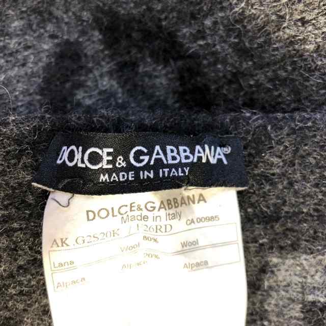 ドルチェアンドガッバーナ DOLCE&GABBANA マフラー レディース 美品