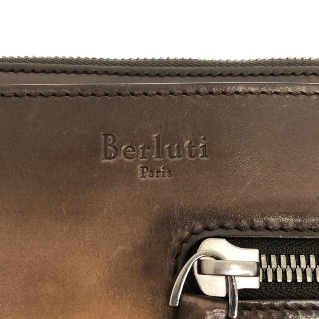 ベルルッティ berluti クラッチバッグ レディース ダークブラウン 