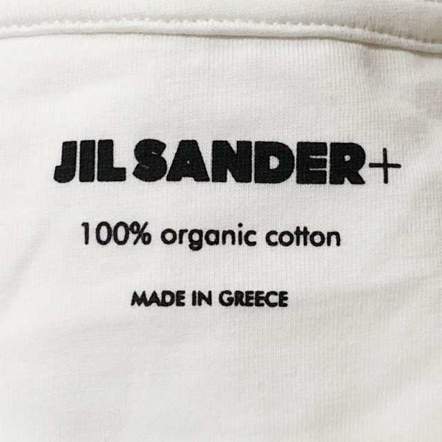 ジルサンダー JILSANDER 半袖Tシャツ サイズL メンズ - 白 クルー