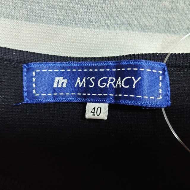 エムズグレイシー M'S GRACY ワンピース サイズ40 M レディース - 黒
