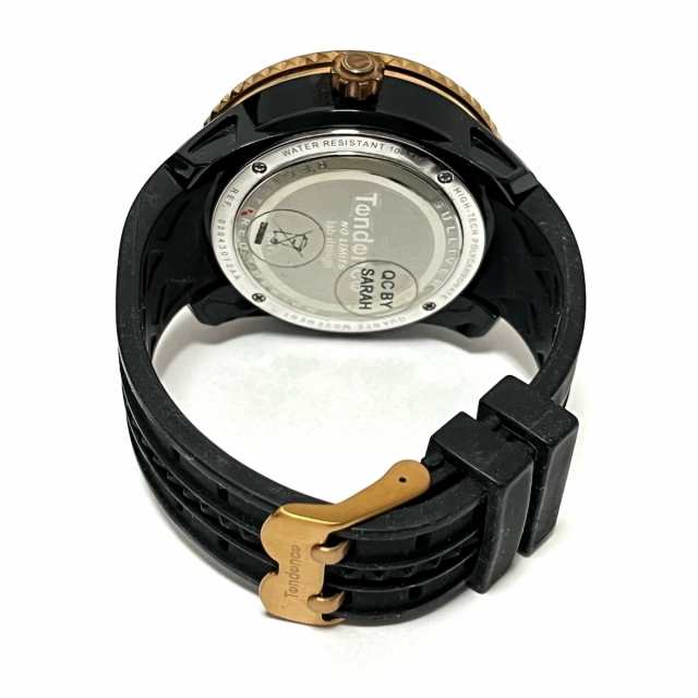 テンデンス TENDENCE 腕時計 - メンズ 黒【中古】20231006の通販はau ...