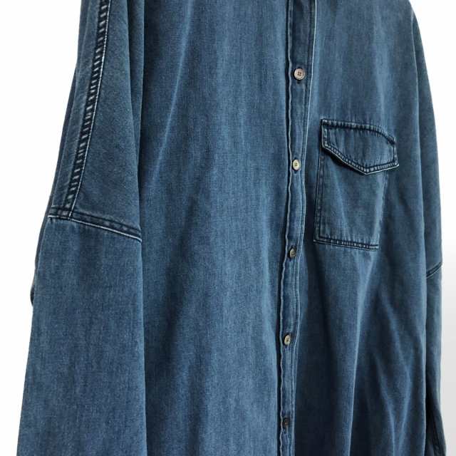 アクネ ストゥディオズ ACNE STUDIOS 長袖シャツブラウス サイズ36 S レディース 美品 - ブルー デニム【中古】20231004