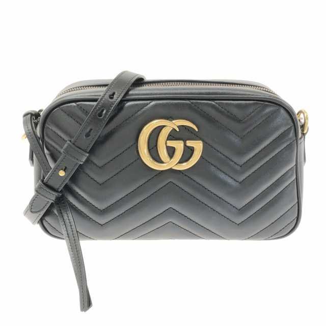 グッチ GUCCI ショルダーバッグ レディース GGマーモント キルティング