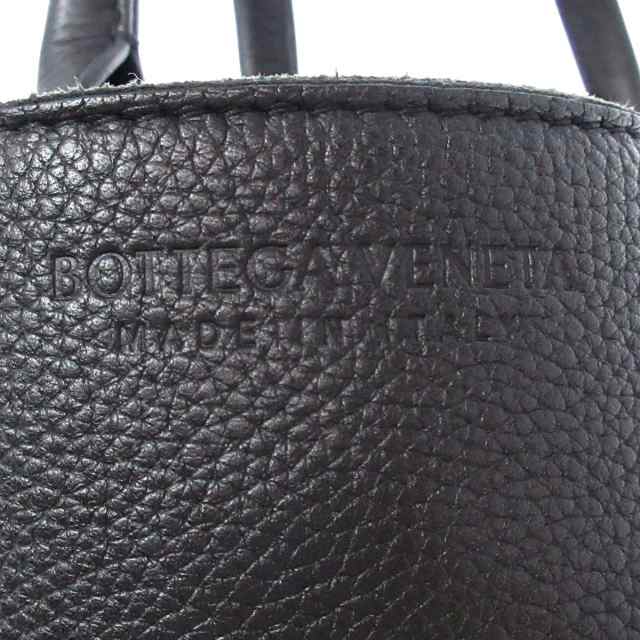 ボッテガヴェネタ BOTTEGA VENETA トートバッグ レディース ミニ ザ・アルコトート 709337 黒 レザー【中古】20231002