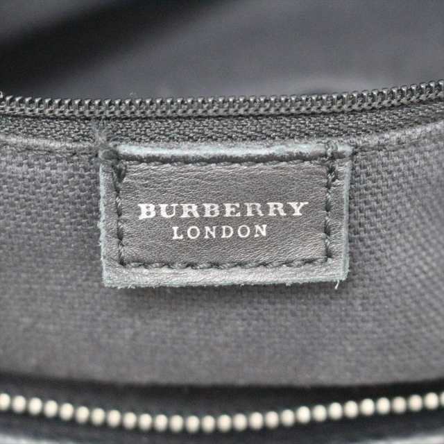 バーバリーロンドン Burberry LONDON ショルダーバッグ - レザー×PVC