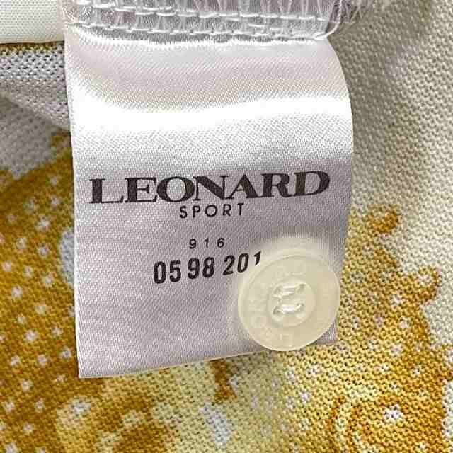 レオナールスポーツ LEONARD SPORT 半袖ポロシャツ サイズL レディース