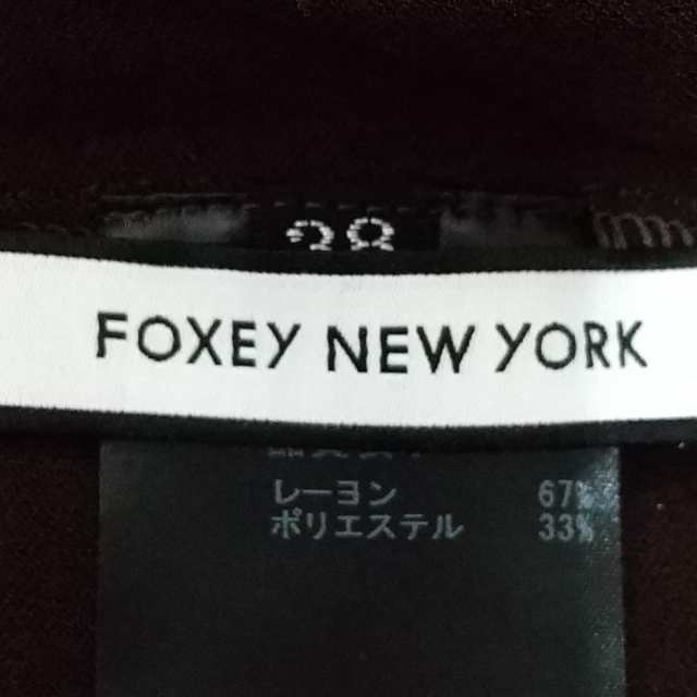 フォクシーニューヨーク FOXEY NEW YORK 長袖セーター サイズ38 M レディース 美品 - ダークブラウン【中古】20231016